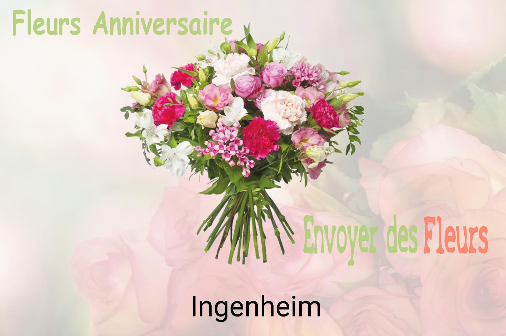 Bouquet de fleurs d’anniversaire livré à Ingenheim